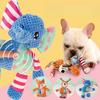Pet Toys Vocal Dog Plush Teeth Grinding and Bite Resistant Interactive Supplies Cat Pineapple Grid Medium and Large Dog