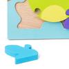 Toddler Baby Wooden Jigsaw Puzzles for Toddlers Kids Early Education Toys, Shape Color Recognition