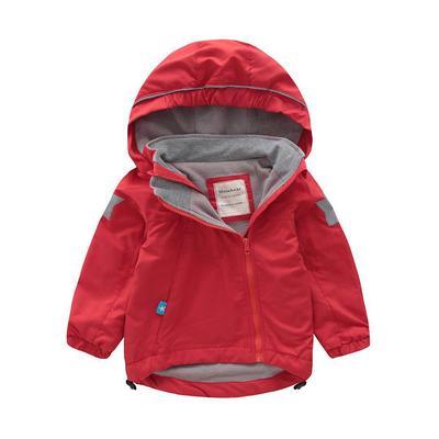 Meanbear Jungen- und Mädchen-Windbreaker-Kapuzenmantel für Frühling und Herbst für Babys