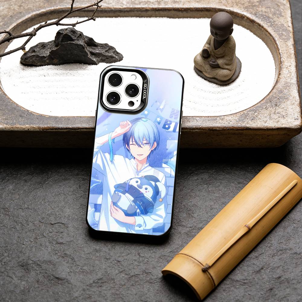 A-Akito Shinonome T-Toya Aoyagi Phone Case For iPhone 16,15,14,13,12,17,Pro,MAX Black Matte Shockproof Cover