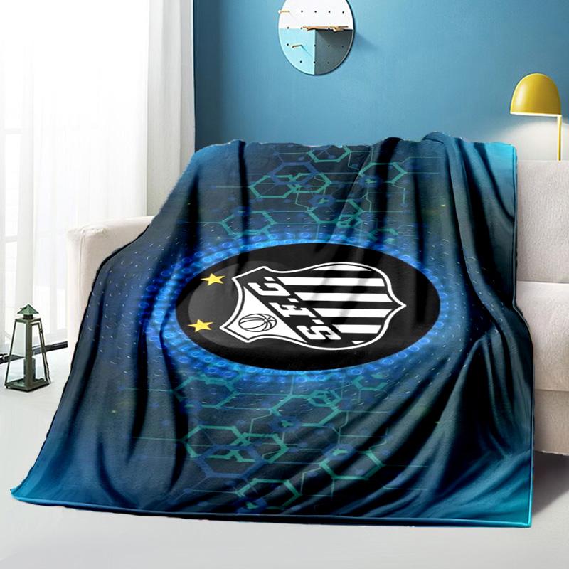 Fc Crest Design Printed Throws Blanket Soft Flannel Blankets for Couch Bed Gifts for Men Women Picnic Blanket Christmas Gifts