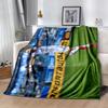Football Player Goal Blanket Warmthful Decor Great for Seaside Sofa Bed Four Seasons Multipurpose Warmthful Decor Best Holiday Gift for Friends Family