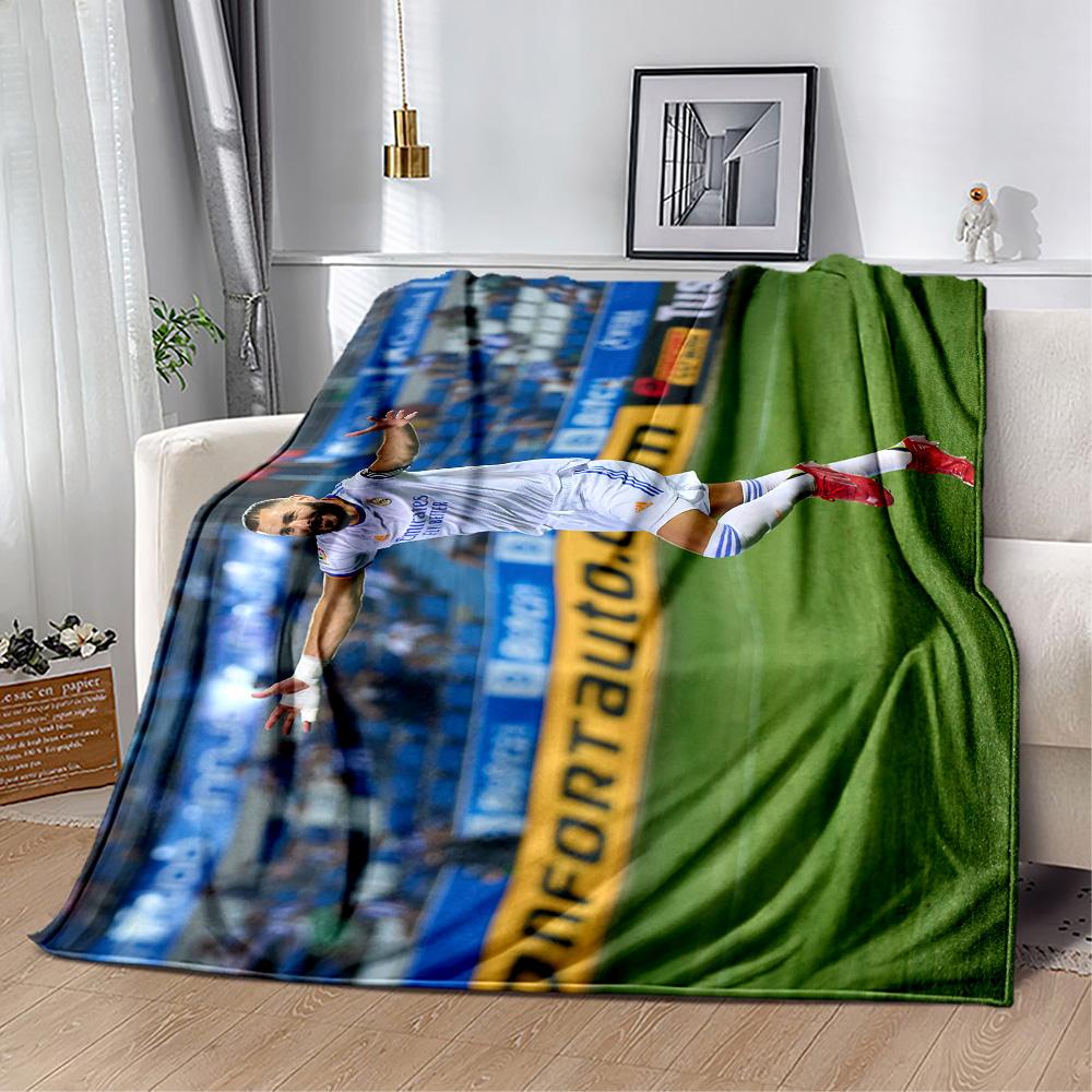 Football Player Goal Blanket Warmthful Decor Great for Seaside Sofa Bed Four Seasons Multipurpose Warmthful Decor Best Holiday Gift for Friends Family