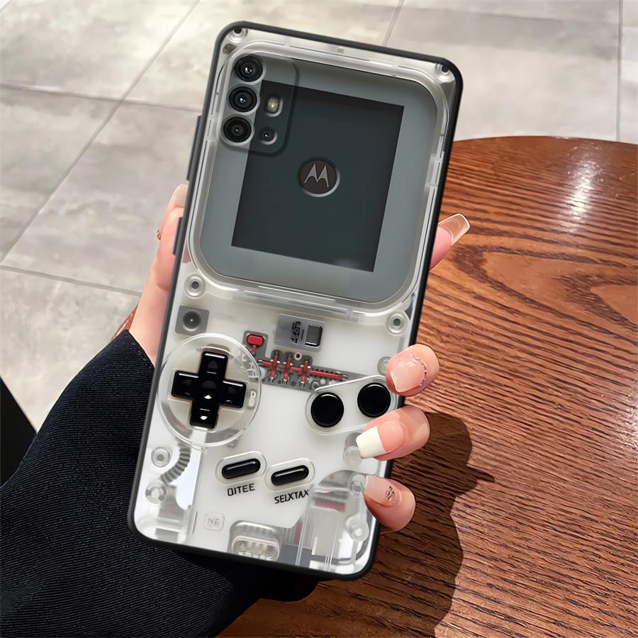 Geladene Spielmaschine Weiche Rückseite Handyhülle für Moto S30 Pro Edge 20 30 X30 Pro