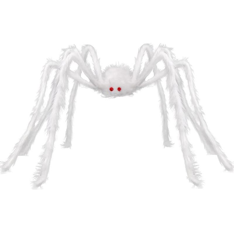 Big Plush Spider Scary Halloween Decoration Party Props Outdoor Giant Spider Decoration Outdoor Haunted House Halloween Props