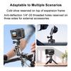 Quick-Shot Street Grip Vlog Holder Combo Camera Grip Holder For Dji Osmo Action6 Camera Rabbit Cage Camera Accessories