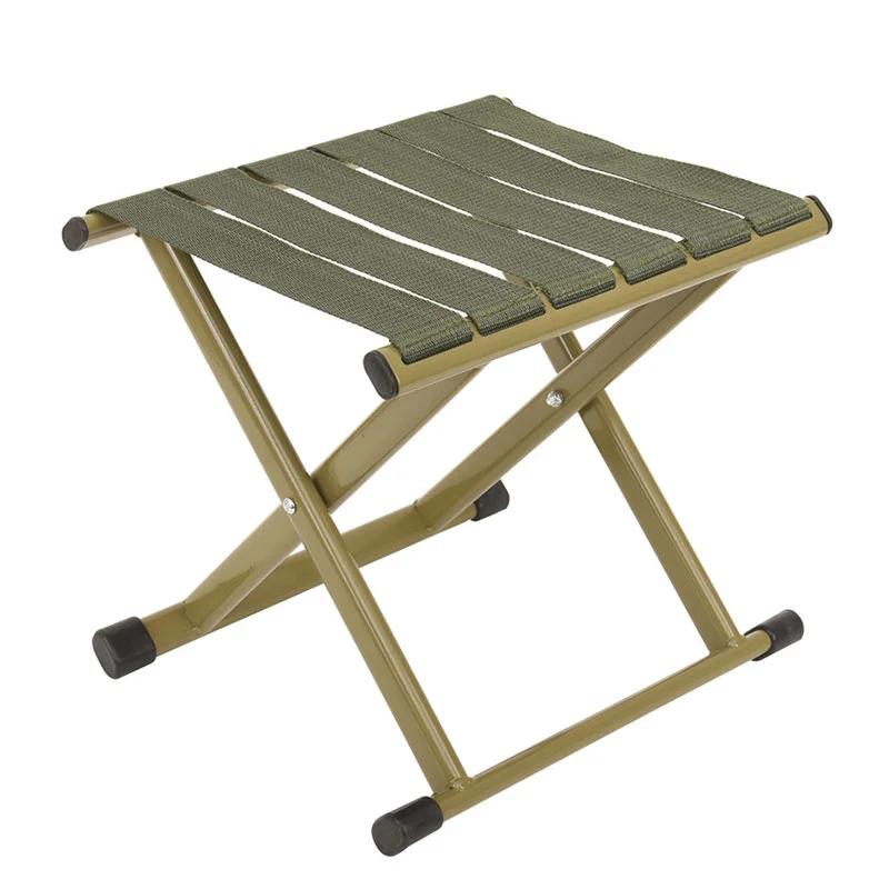 Portable Folding Chair A Must Have for Indoor Spaces and Outdoor Adventures Like Camping Fishing Comfortable Small Bench