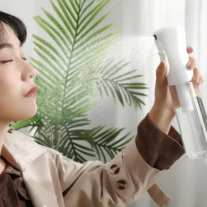 200/300/500ml Spray Bottle Refillable High Pressure Mist Bottle Hair Care Plant Watering Sprayer Water Alcohol Liquid Mist