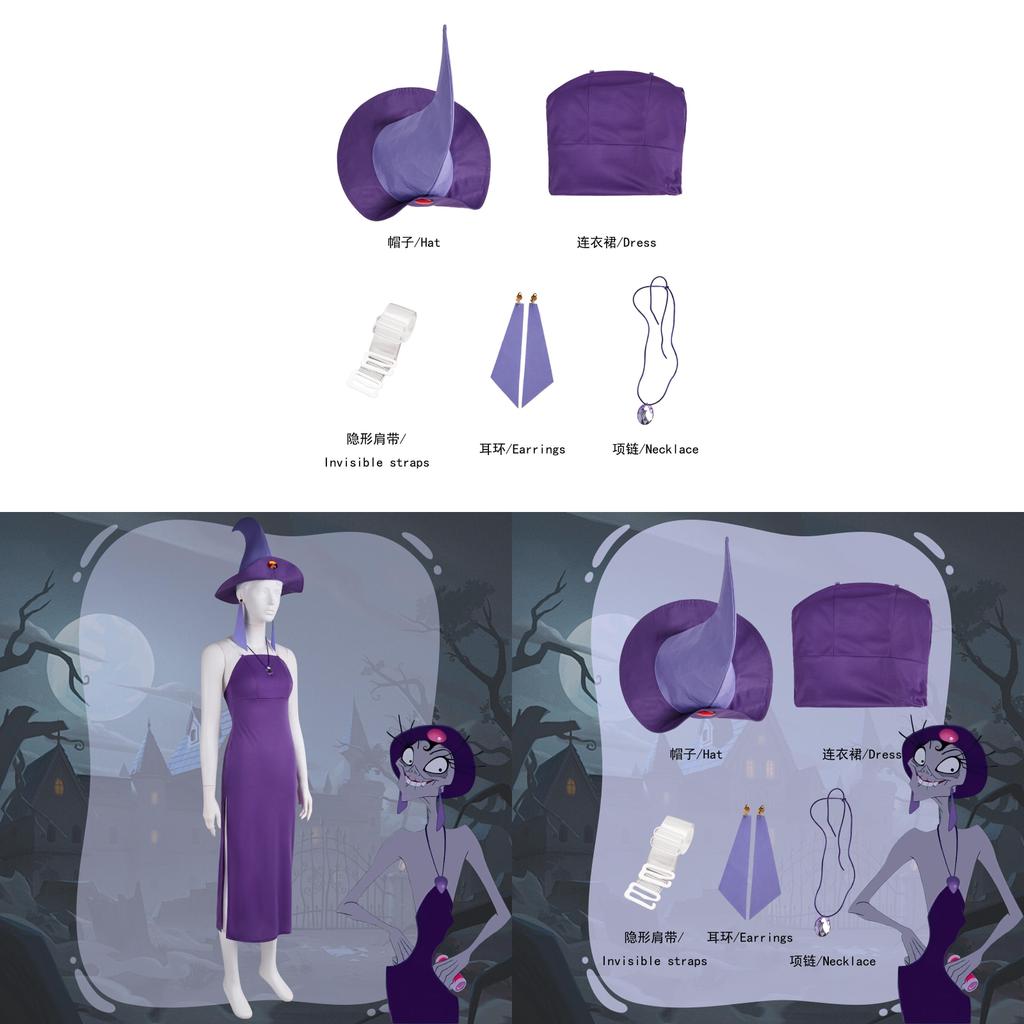 The Emperors New Groove Cosplay Costume For Halloween Game Anime Role Play With Polyester Fabric