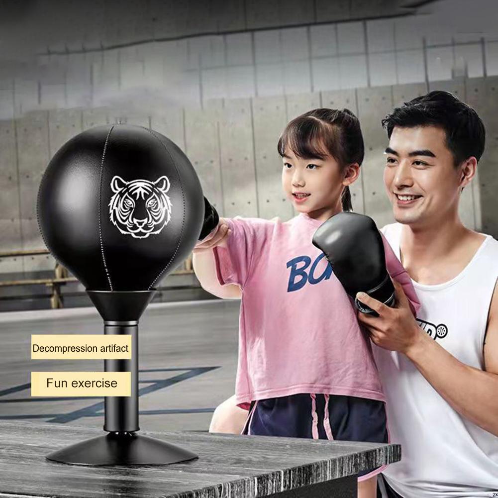 Desktop Punching Bag Heavy Duty Stress Relief Boxing Bag with Suction Cup Stress Buster Perfect for Kids and Adults