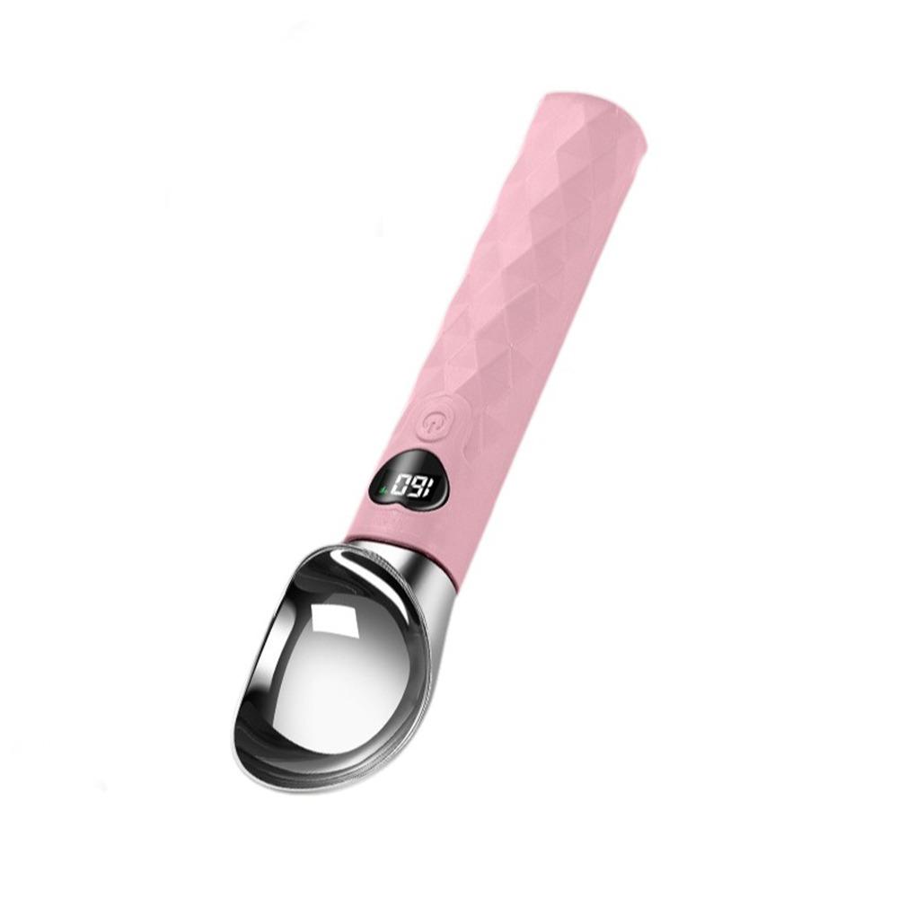 Waterproof Self Warming Dessert Gadget LED Display Ice Cream Dipper Hard Ice Cream