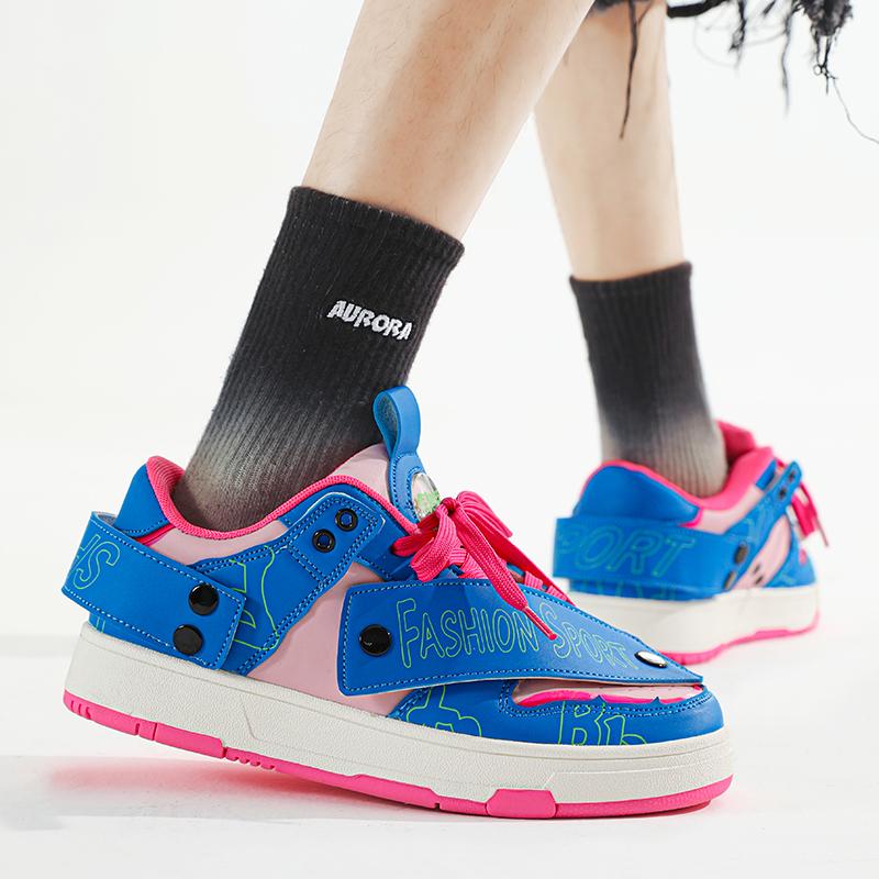 Fashion Original Men Casual Sneakers Fashion Designer Footwear Luxury Shoes Men's Date Walking Shoes Antiskid Skateboard Trainers