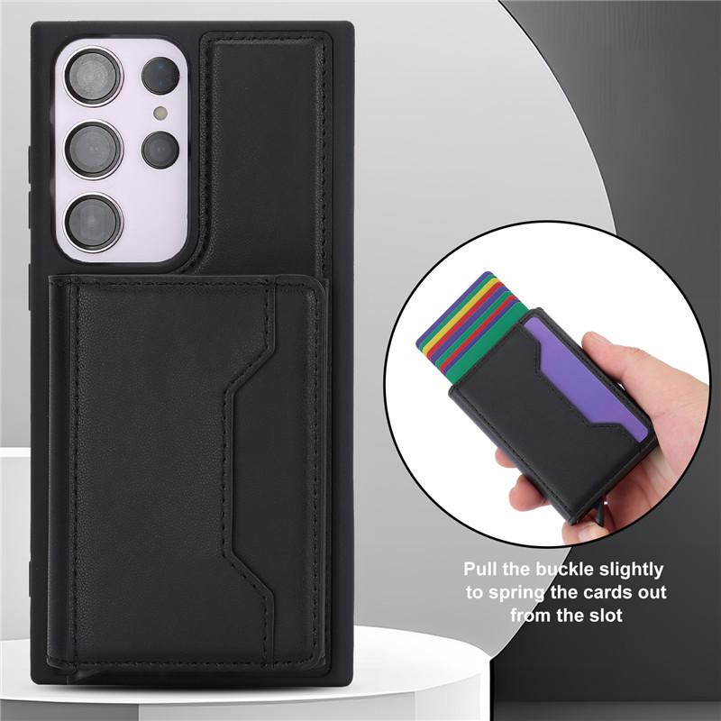 Magnetic Leather Wallet Card Phone Case for iPhone 15 14  Pro Max 13 Plus 12 11 for Samsung Galaxy S23 Ultra S22 A54 A14 A34 A53 A13 A52 Flip Cover