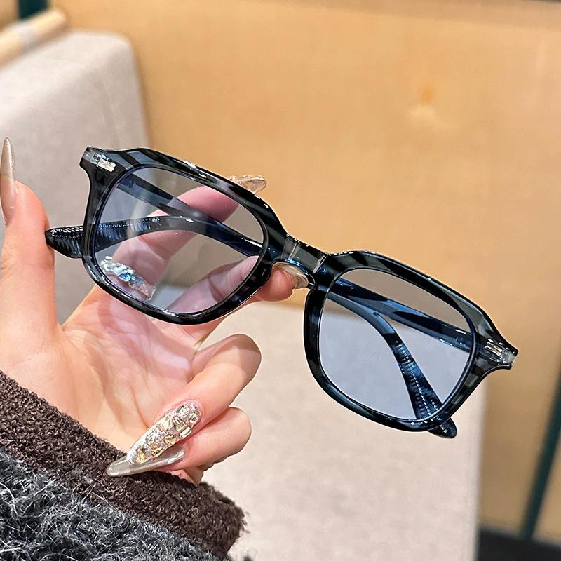 New Fashion Square Sunglasses For Europe And America Sunscreen And Uv Protection Box Glasses For Men And Women