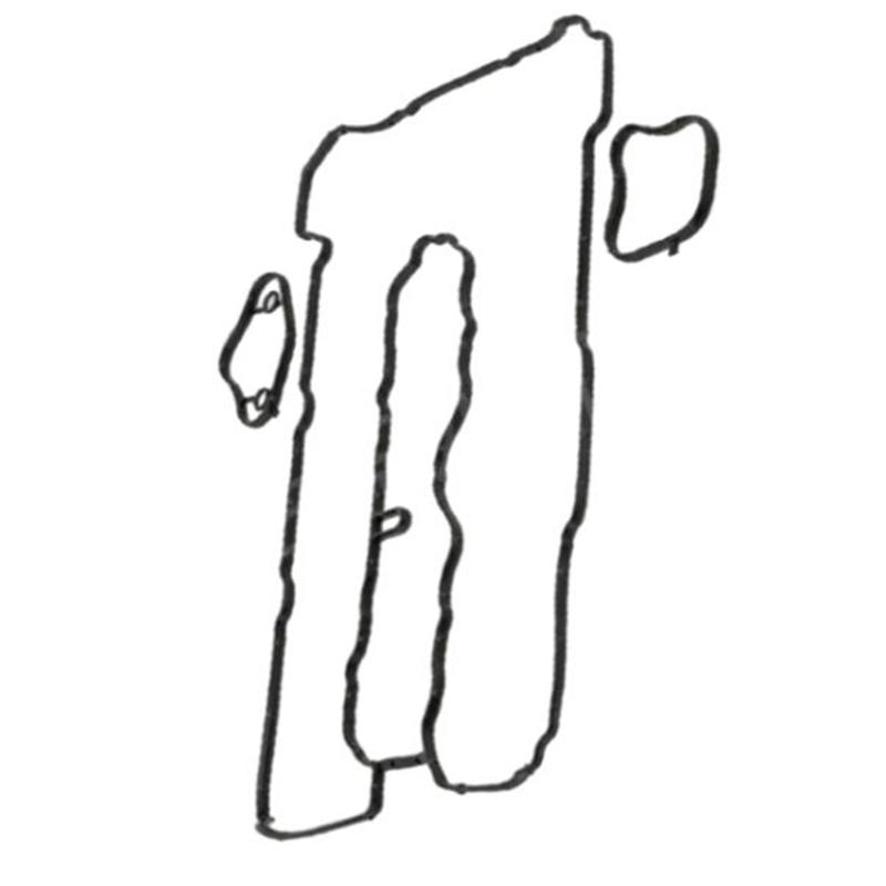 Oil Seal Kit Black Valve Cover Gasket Rubber Direct Replacement Easy Tallation Replacement Part Engine Repair