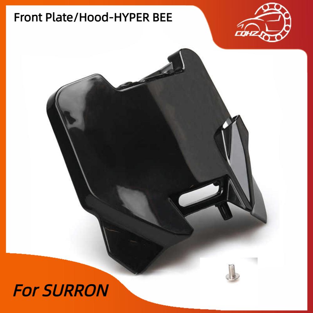 CQHZJ Motorcycle Front Number Plate Fairing Plastic Cover Front Hood For SURRON Hyper Bee Electric Bike
