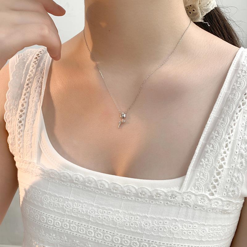 Tulip Necklace Fresh, Sweet, Artistic Style Cute, Simple, and Sweet Girl Collar Chain