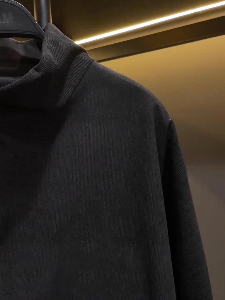 Japanese High Street Men's Retro Stand Collar Jacket - Solid Color, Casual Loose Fit (2025 Autumn Collection)