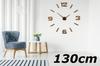 Wooden oak wall clock EKO 130cm