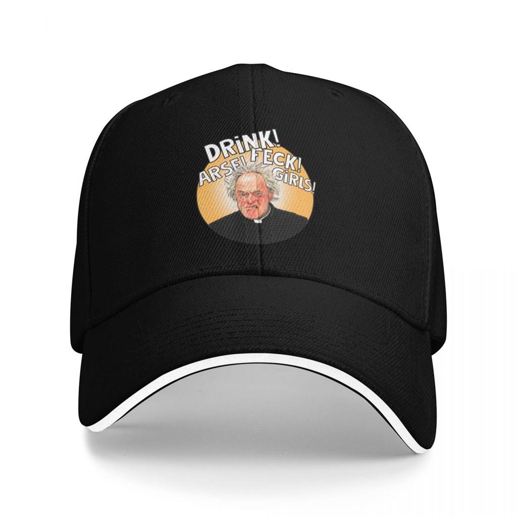 Baseball Caps Father Jack Drink Arse Feck Funny Customized FeUnisex Unisex Casual Spring Hats
