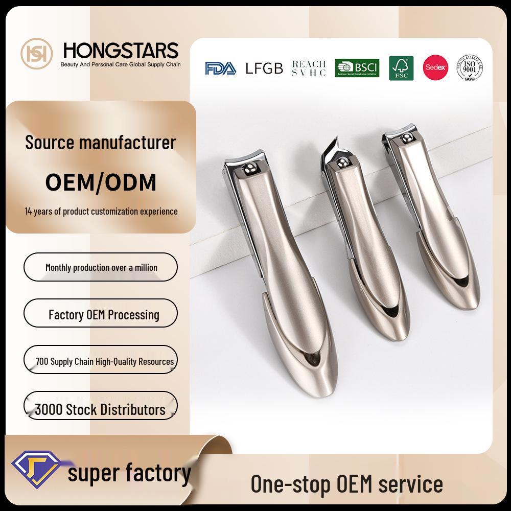 In-Stock Meidao Stainless Steel Anti-Splash Nail Clippers with Storage