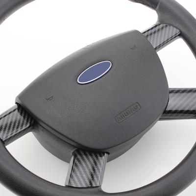 Garniture de Panneau de Volant de Voiture pour Ford Focus 2 MK2 2005 - 2011 4 Pièces Autocollants Décoration Couvercle Style Accessoires Intérieurs