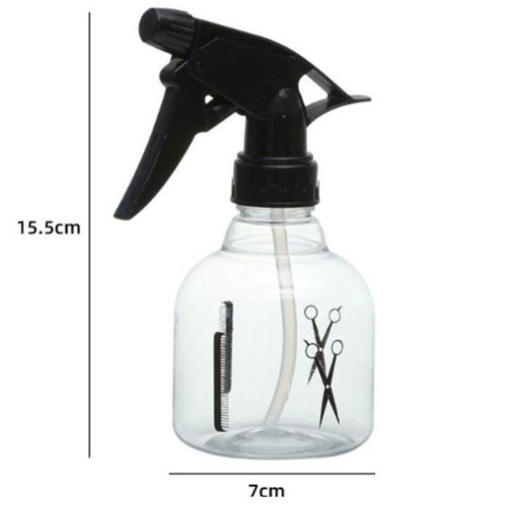Flower Sprayer Spray Bottle Transparent Cosmetic Push-Up Hairdresser Small Spray Bottle Hairdressing Spray Bottle Watering Can