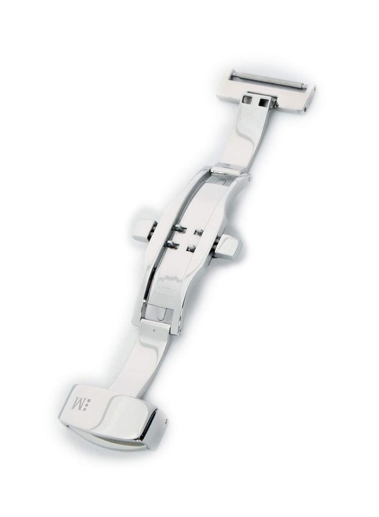 MORELLATO Diployante PB2 D Buckle 18mm Silver [MORELLATO] DEPLOJANTE/PB2