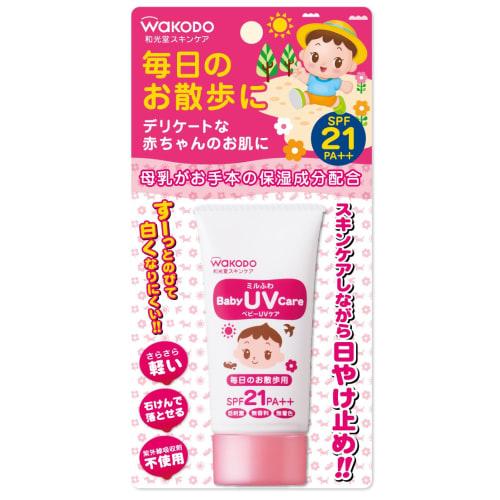 

Wakodo Milfuwa Baby UV Care for Daily Walks, SPF-21, 30g