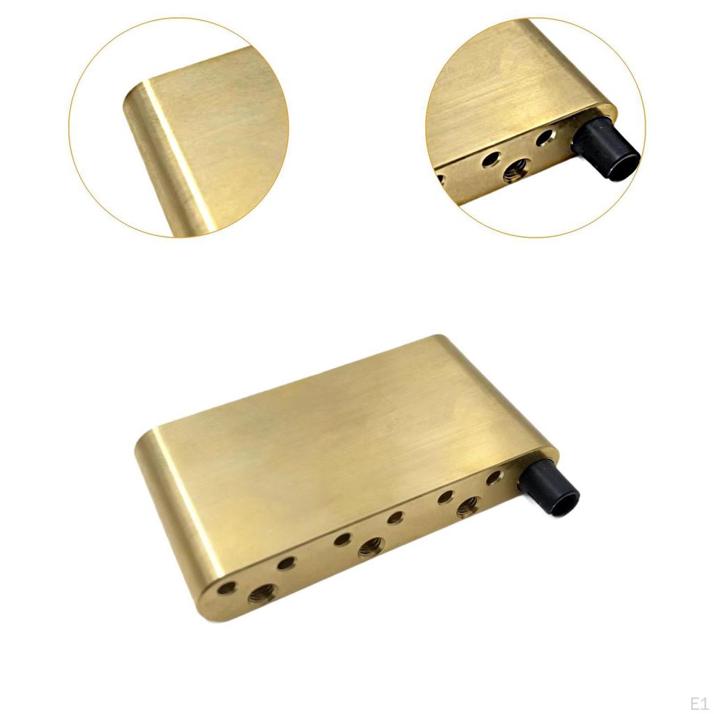 Guitar Tremolo 52.5mm (2-1/16 Inch) Heavy Duty Replaces DIY Easy To Use Parts Upgrade Accessories