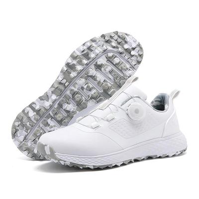 Unisex wodoodporne buty golfowe z obrotowym guzikiem - Codzienne obuwie sportowe