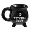 Creative Witches Brew Hexenkessel Kaffeetasse Schwarze Keramik-Kaffeetassen Halloween Tischdekoration für Halloween
