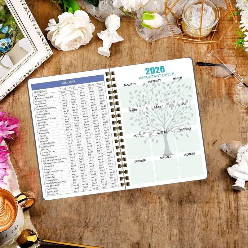 1pc 2026-2030 Long-Term Planner -  5-Year Edition 2026-2030 - Pages - for Home, Office, or Gift - Includes Federal Holidays, High-Quality Paper