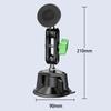 Magnetic Car Phone Holder Suction Cup Phone Mount Stand Universal 360 Degree Rotating Holder for Phone 16 15 14
