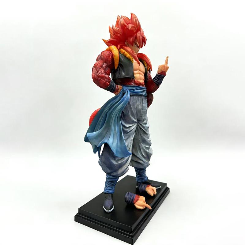 Jt Statua Dragon Ball Ssj4 Gogeta Figurka Wymienne Dłonie Super Saiyan 4 Gogeta PVC Figurki Akcji Kolekcja Model Zabawki Prezenty