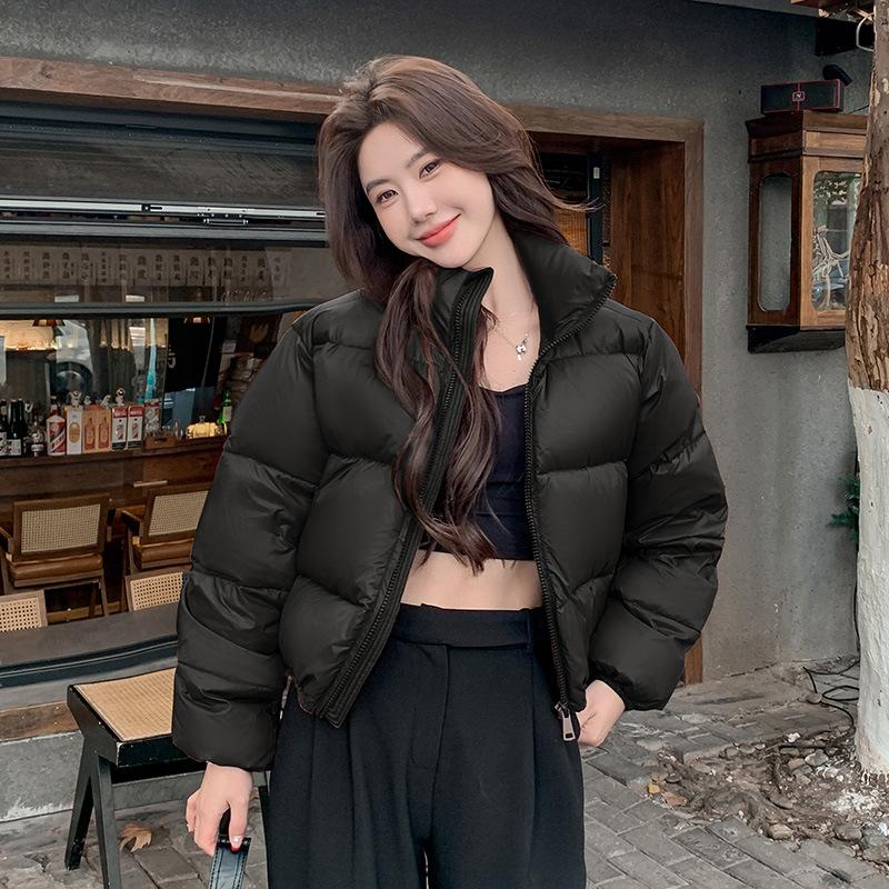 New down cotton-padded clothes for women's winter short loose thickened cotton-padded jacket, Kendou cotton-padded clothes are trendy.