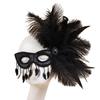 Maškarádní maska Benátská Halloweenská kostýmová maska Mardi Gras maska Cosplay party kostýmové rekvizity Taneční svatební party maska