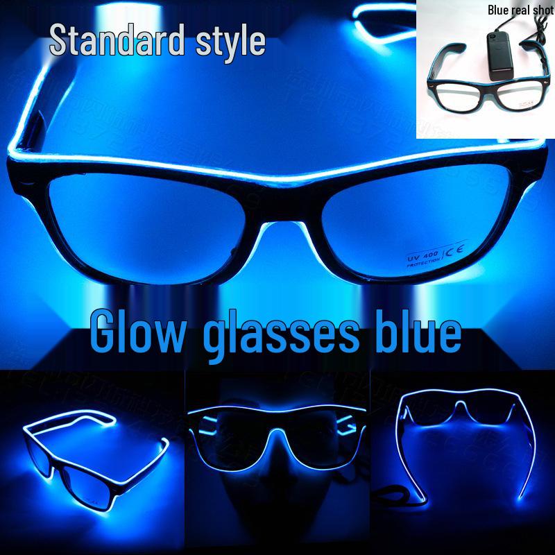 Luminous LED Voice-Activated Neon Party Glasses