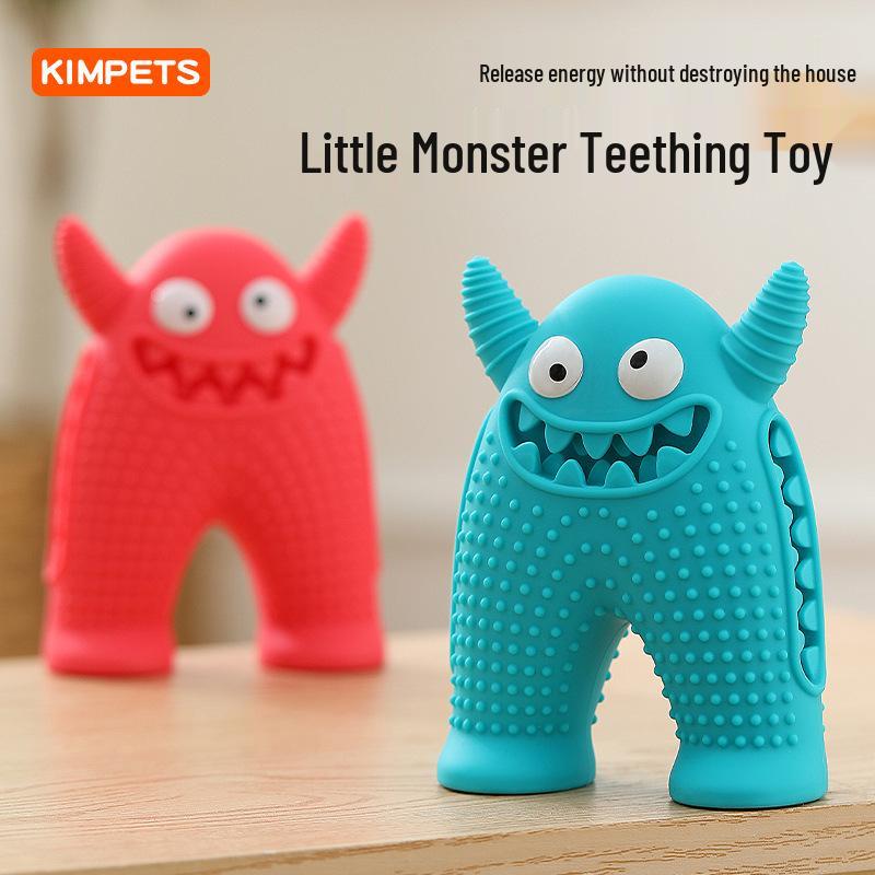 Leksaker för valpar som motstår tuggande – motverkar tristess: Ljudande Leksaker för Husdjur för Tandgnissling - Perfekt för Valpar av Teddy Corgi & Golden Retriever