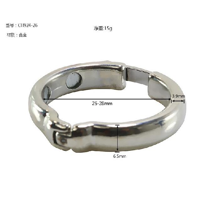 Metal Prepuce Correction Ring Couple Passion Sex Tools Sex Toys Penis Magnetic Therapy Prepuce Blocking Ring Sheep Eye Ring