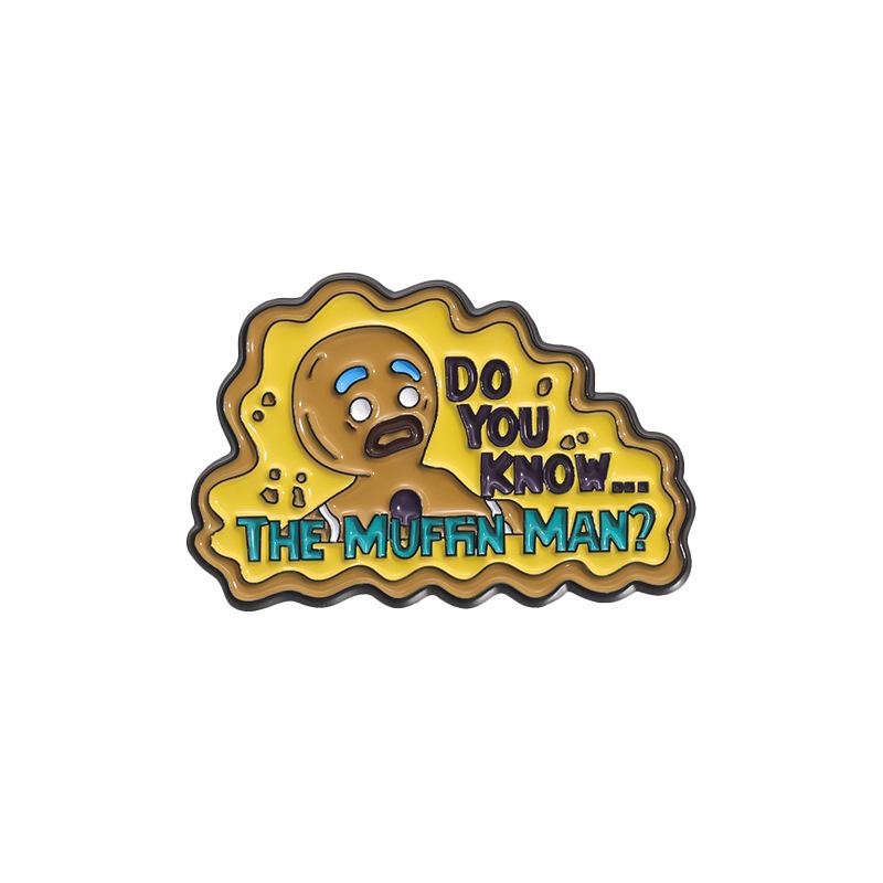 Cartoon Adorable Animal Alphabet Metal Badge Cute Brooch Accessory Set For All Ages
