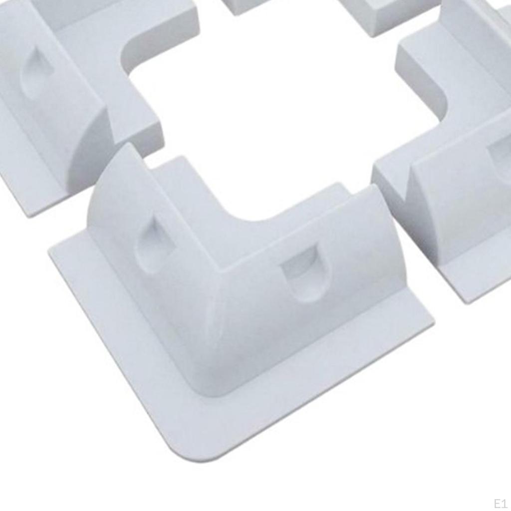 Mounting Brackets Kit Boat Accessories Sturdy Panel Mounts for Vehicles Boats Camping Van Rvs