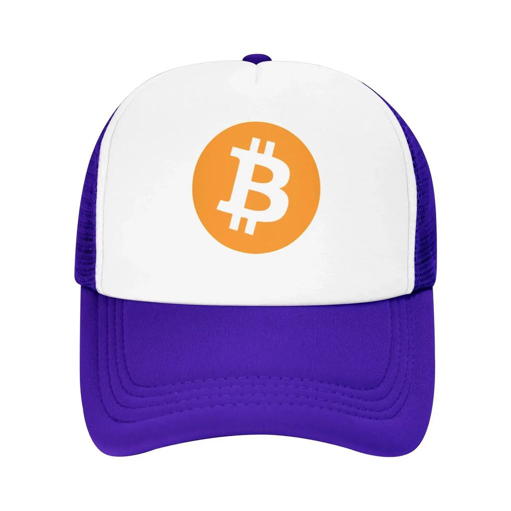Mesh Sun Hats Bitcoin Fashion Logo Spring Hip Hop Hats For Unisex Women Yk Cool Hot Sale Outdoor Gym Baseball Cap
