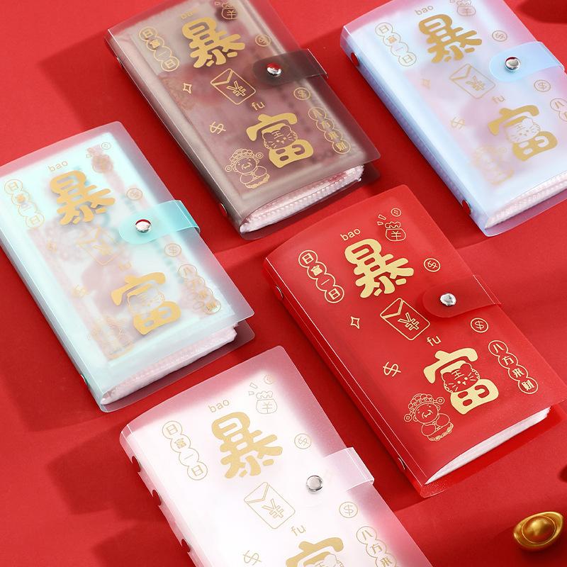 New Saving 100 Envelopes Money Challenge Notebook Savings Binder Reusable Notebook Portable Budget Savings Challenges Books