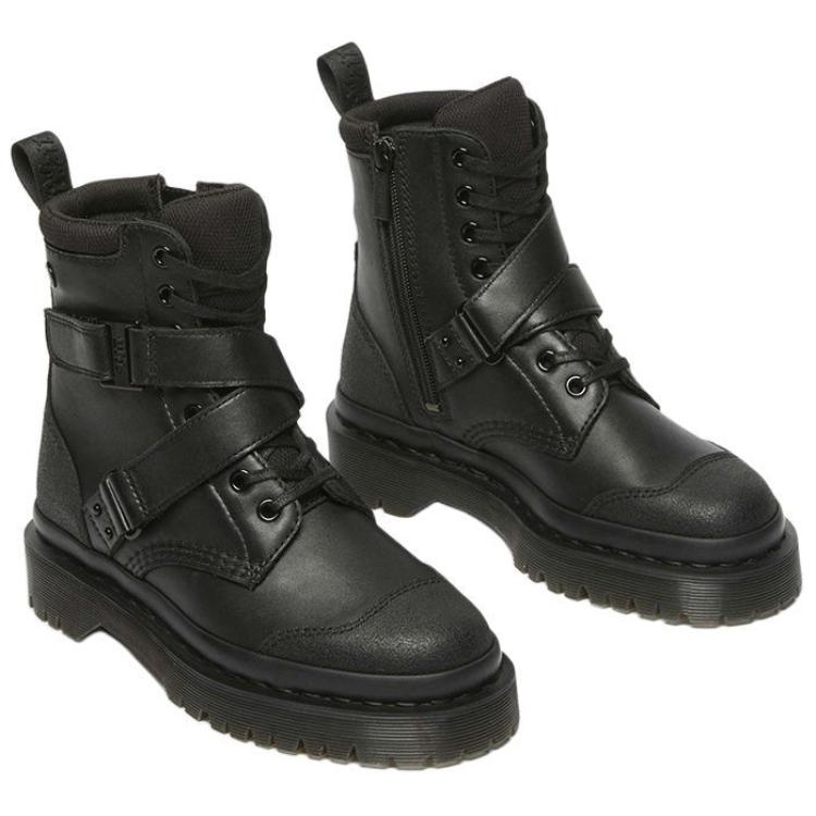 Dr. Martens 1460 Kožené Bex Tech Pohodlné Všestranné Krátké Martensky Unisex boty Černé 41014002