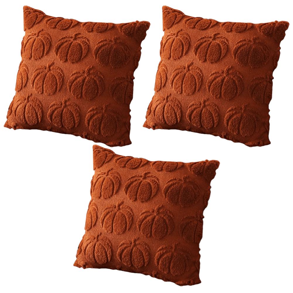 6-1PC Pumpkin Fall Pillow Covers Throw Pillow Covers Cushion Cover for Home Sofa Couch Halloween Decor Home Party Decor 45X45CM