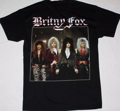 Hot Britny Fox Band 100% Katoen Zwart Unisex shirt S-234XL Cadeau Fans SU728 Unisex T-shirt