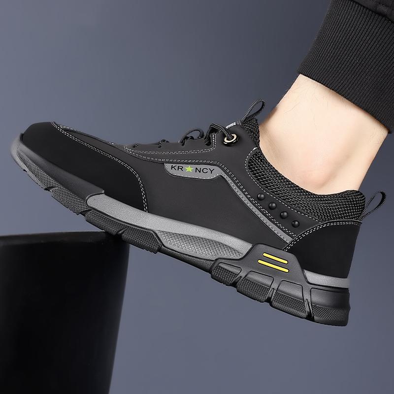 Fashion Outdoor Sneakers Men Shoes Casual Leather Platform Tennis Sports Hiking Luxury Skateboard Designer Fashion Loafers