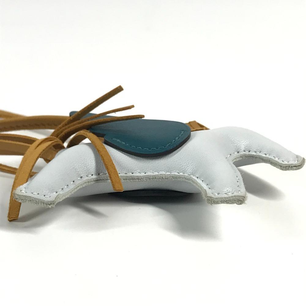 HERMES Pegasus PM Pegasus PM Bag Charm charm Anyo Miro Plume/Sesame blue/Beige