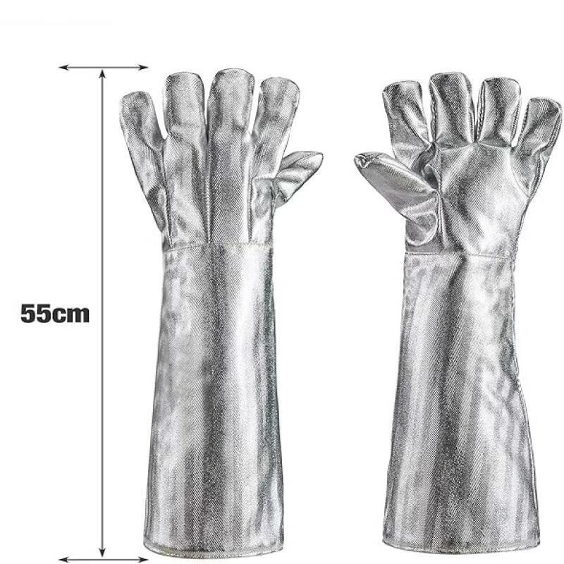 Aluminum Foil Heat Resistant Protective Gloves